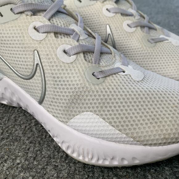 Nike Womens Renew Run CK6360-003 White Running Shoes Sneakers Size 10 US - Picture 8 of 13